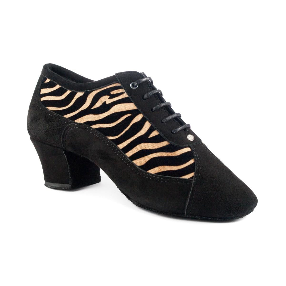 Portdance Trainerschuhe PD703 Fashion - Farbe: Schwarz/Tiger-Pattern - Größe: EUR 41