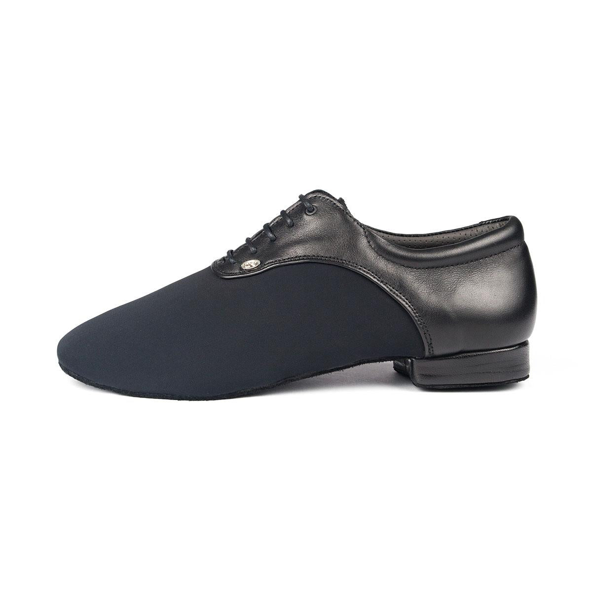 PortDance Herren Tanzschuhe PD030 - Farbe: Schwarz - Material: Neopren/Leder - Größe: EUR 48