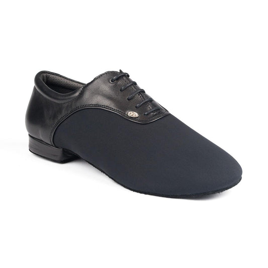 PortDance Herren Tanzschuhe PD030 - Farbe: Schwarz - Material: Neopren/Leder - Größe: EUR 48