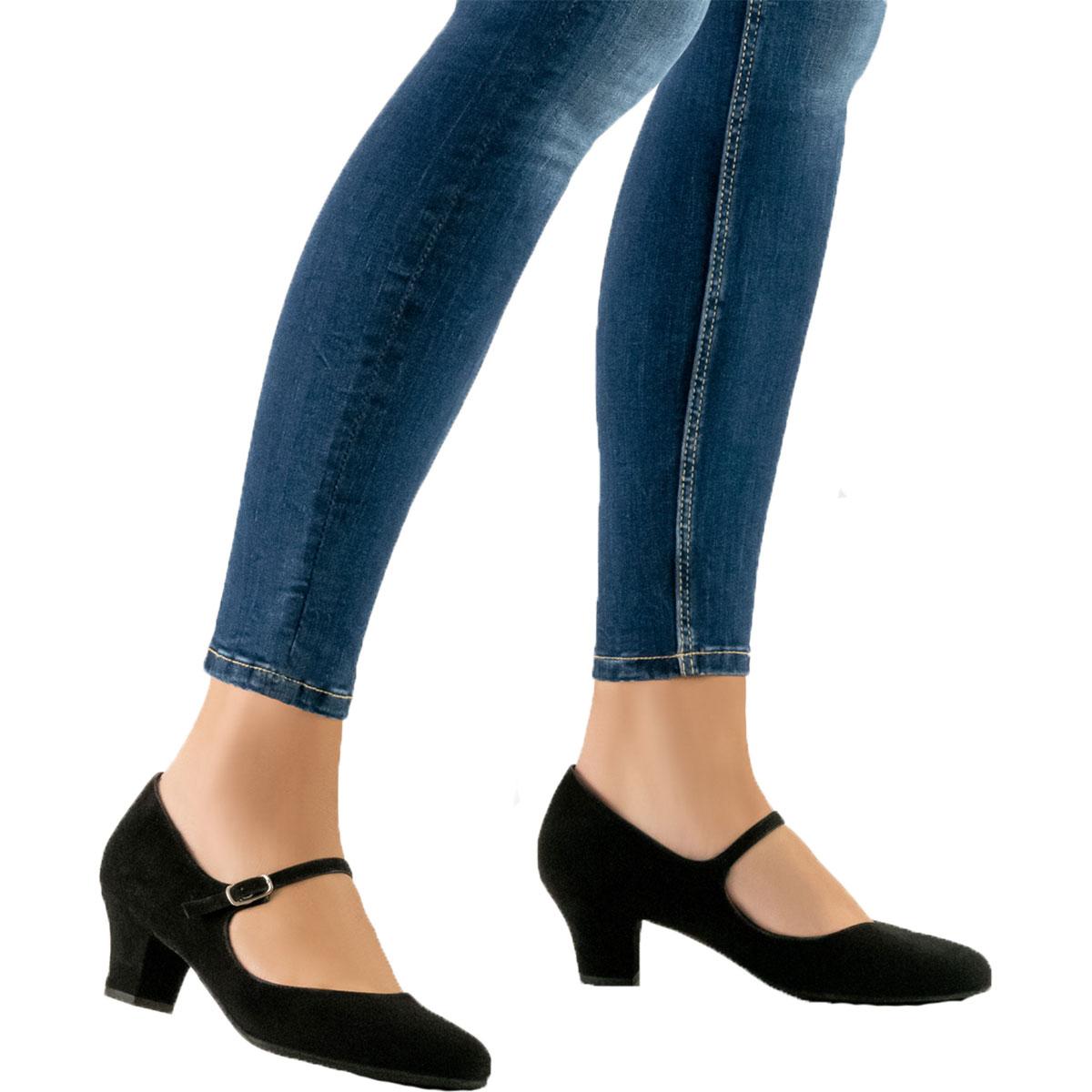 Werner Kern Damen Tanzschuhe Ashley 4,5 - Farbe: Schwarz - Größe: UK 5,5