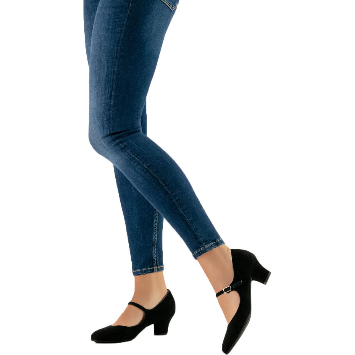 Werner Kern Damen Tanzschuhe Ashley 4,5 - Farbe: Schwarz - Größe: UK 5