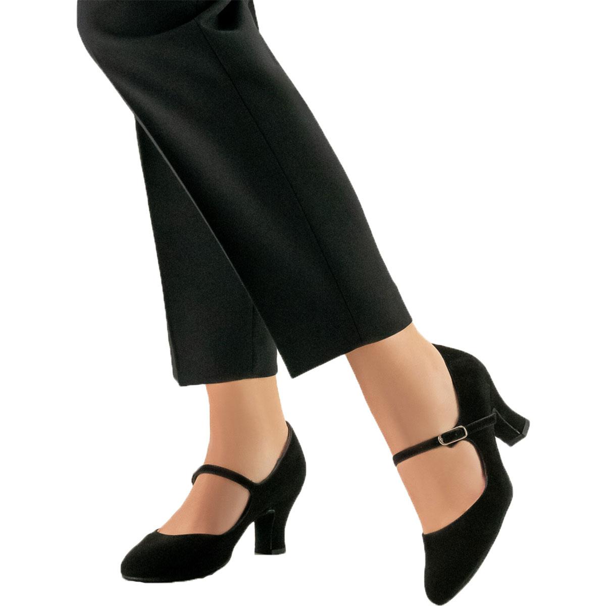 Werner Kern Damen Tanzschuhe Ashley 6 - Farbe: Schwarz - Größe: UK 4