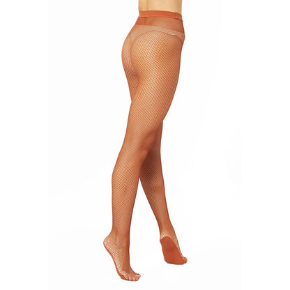 Intermezzo Damen Netz-Strumpfhose 0875 Leored - Farbe: Karamell (047) - Größe: M