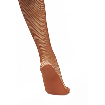 Intermezzo Damen Netz-Strumpfhose 0875 Leored - Farbe: Karamell (047) - Größe: M