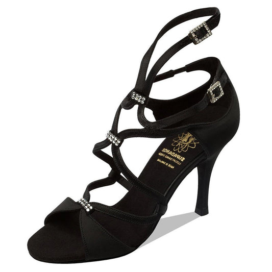 [B-Ware] Supadance Damen Tanzschuhe 1062 Schwarz - Größe: UK 3,5
