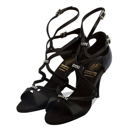 [B-Ware] Supadance Damen Tanzschuhe 1062 Schwarz - Größe: UK 3,5