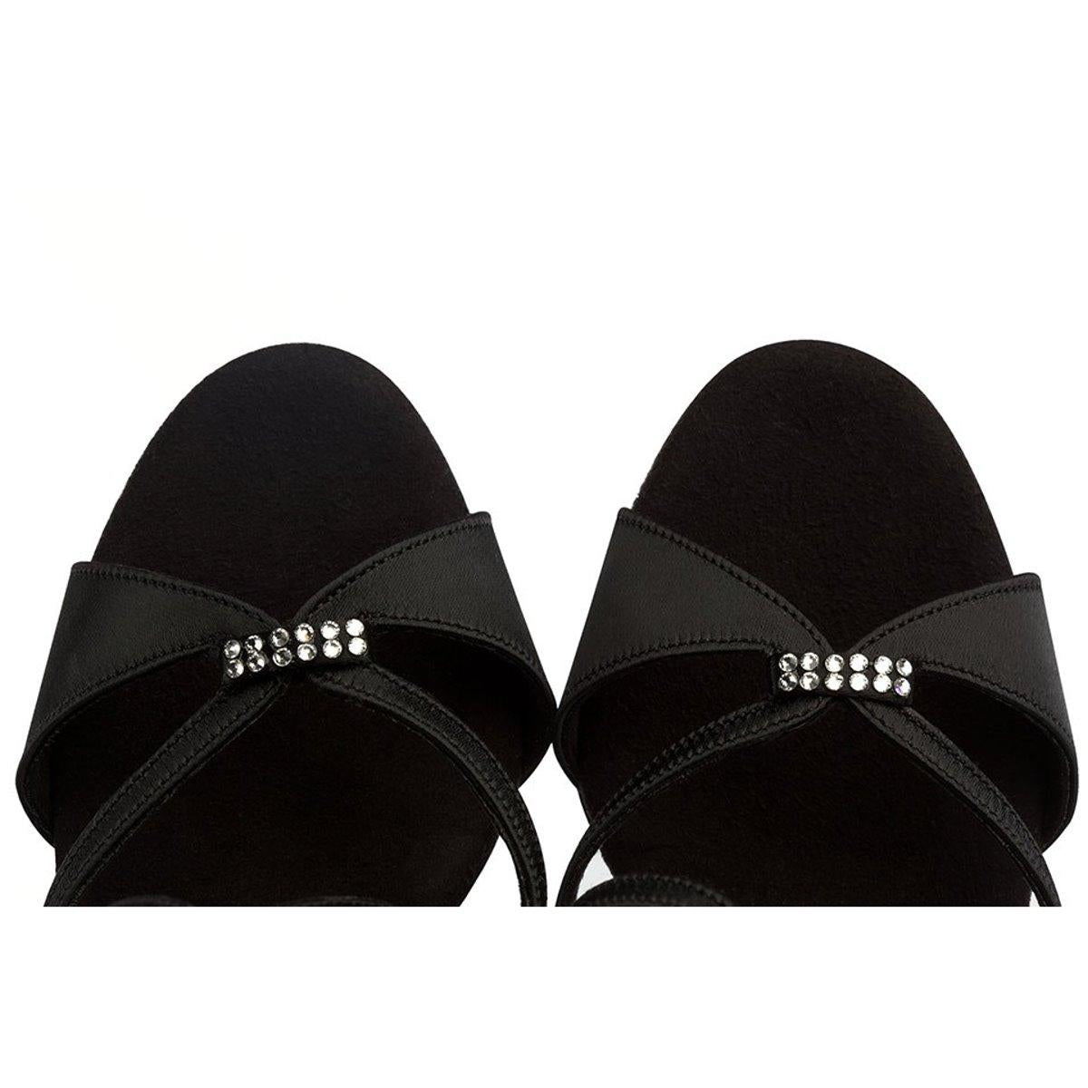 [B-Ware] Supadance Damen Tanzschuhe 1062 Schwarz - Größe: UK 3,5