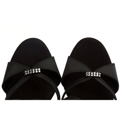 [B-Ware] Supadance Damen Tanzschuhe 1062 Schwarz - Größe: UK 3,5
