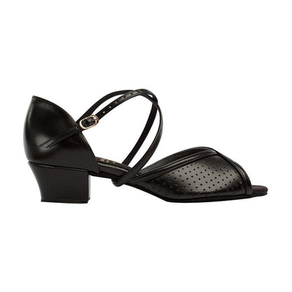 Supadance Damen Tanzschuhe 1226 Schwarz - Weite: Weit - Größe: UK 7,5