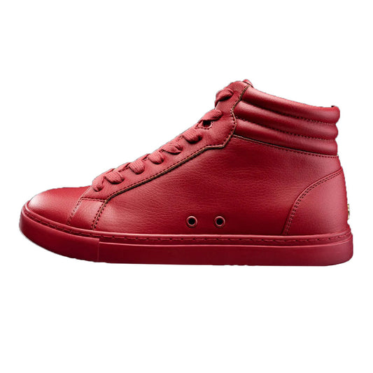 Fuego Unisex High-Top Dance Sneakers Red