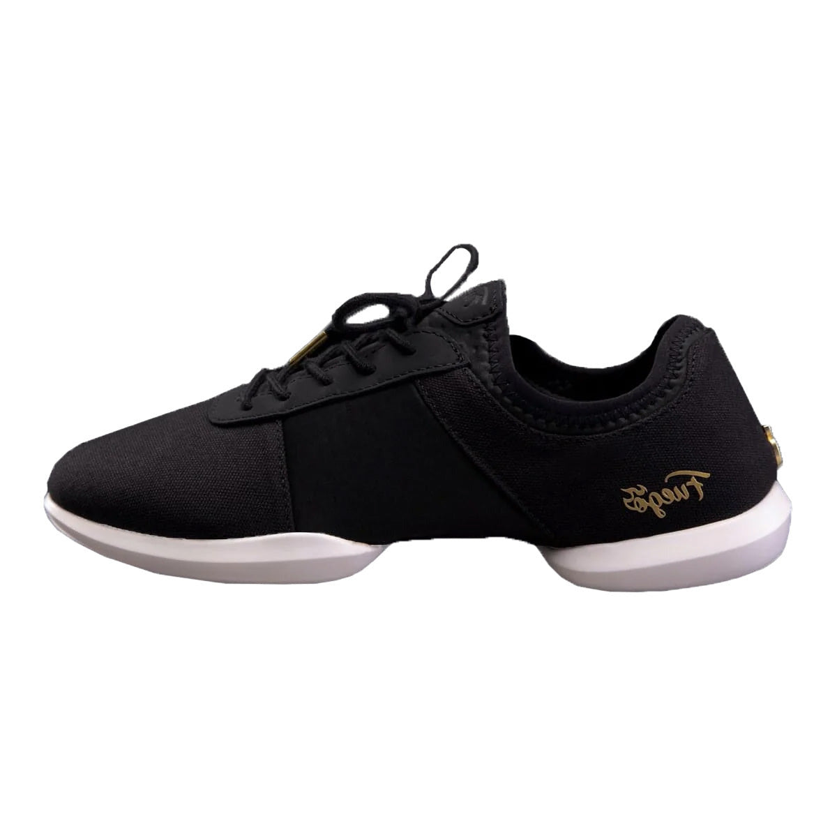 Fuego Unisex Split-Sole Dance Sneakers Black