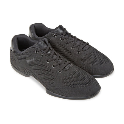 Diamant Unisex Split-Sole Dance Sneakers TUNE Black
