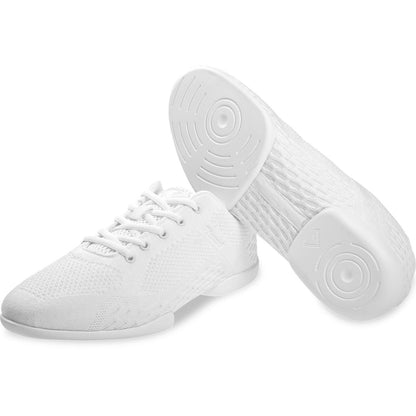 Diamant Unisex Split-Sole Dance Sneakers TUNE White - Größe: UK 9