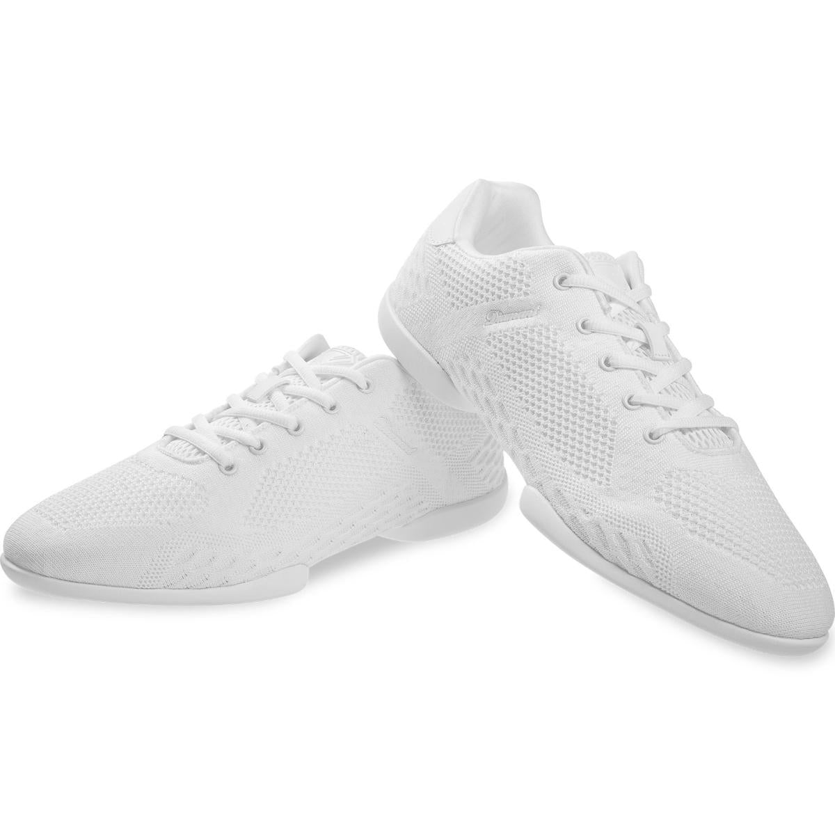 Diamant Unisex Split-Sole Dance Sneakers TUNE White - Größe: UK 4