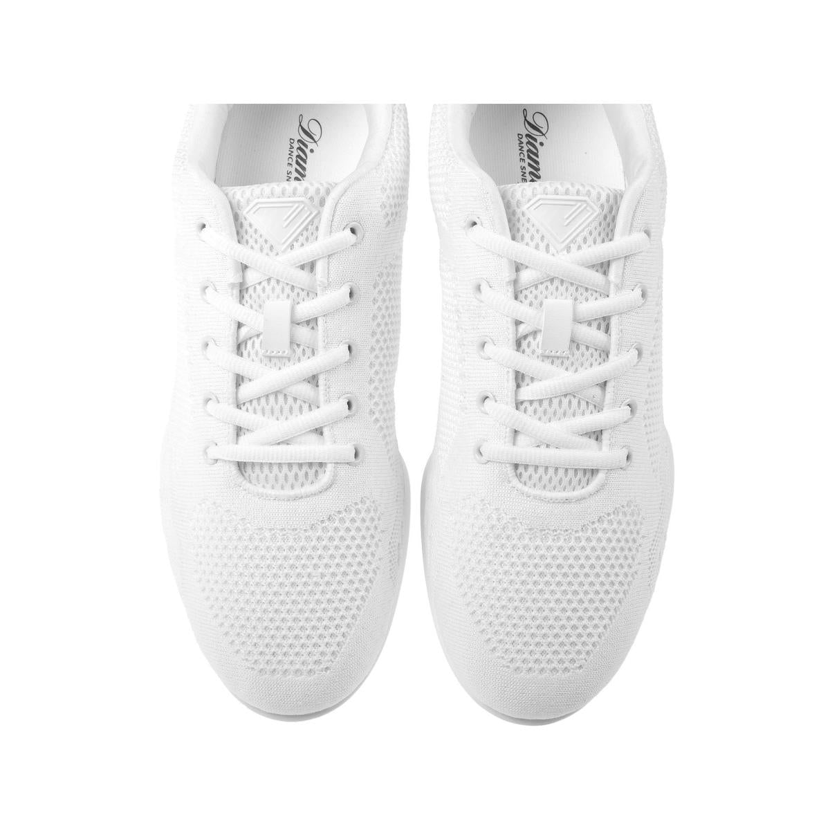 Diamant Unisex Split-Sole Dance Sneakers TUNE White - Größe: UK 5