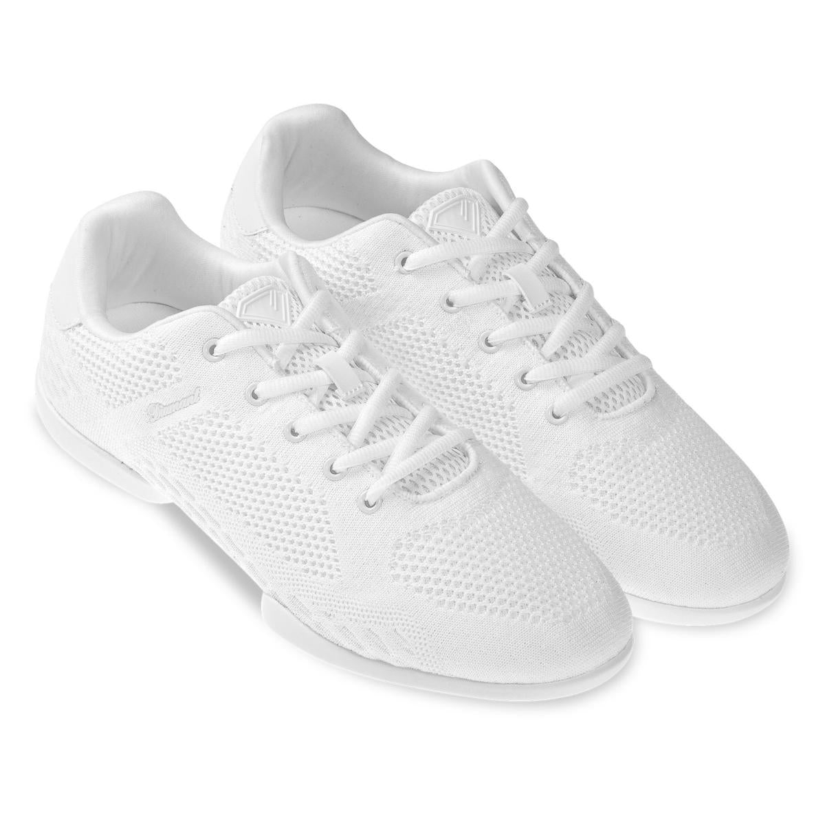 Diamant Unisex Split-Sole Dance Sneakers TUNE White - Größe: UK 11