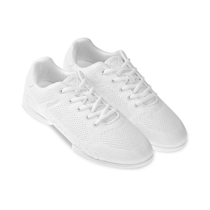 Diamant Unisex Split-Sole Dance Sneakers TUNE White