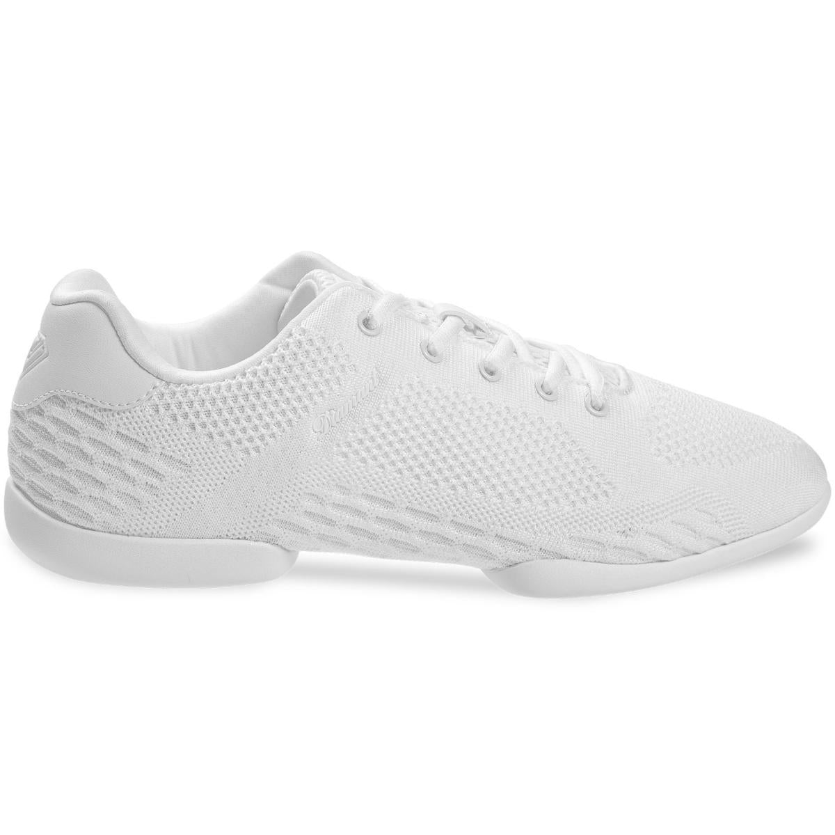 Diamant Unisex Split-Sole Dance Sneakers TUNE White - Größe: UK 7,5