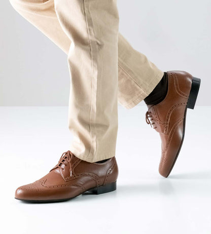 Werner Kern Herren Tanzschuhe 28023 Udine Cognac