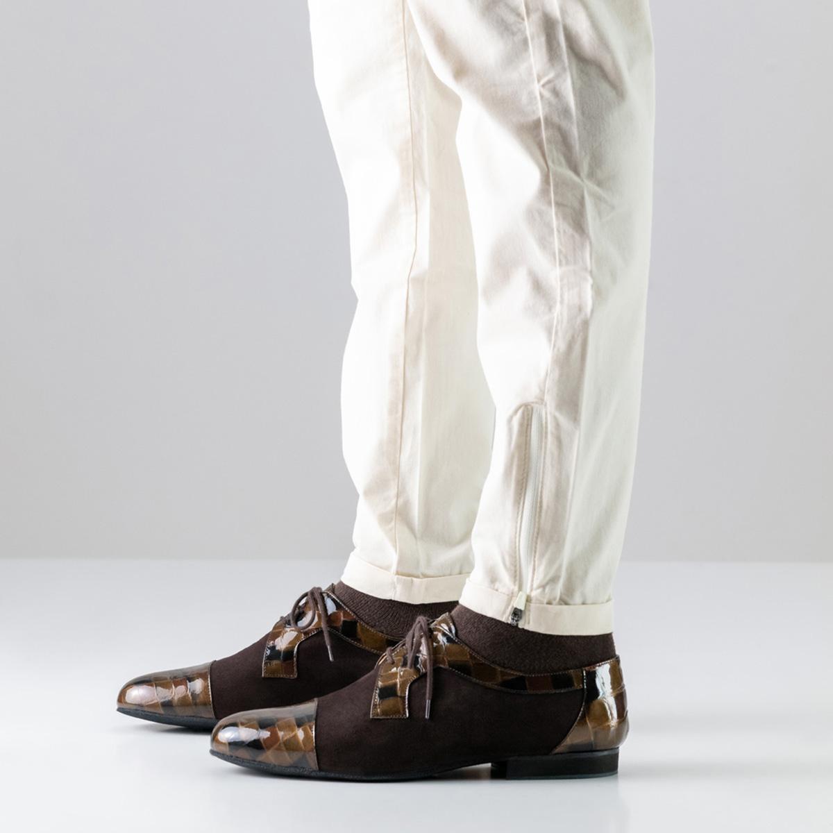 Werner Kern Herren Tanzschuhe 28049 Treviso - Farbe: Braun - Größe: UK 9,5