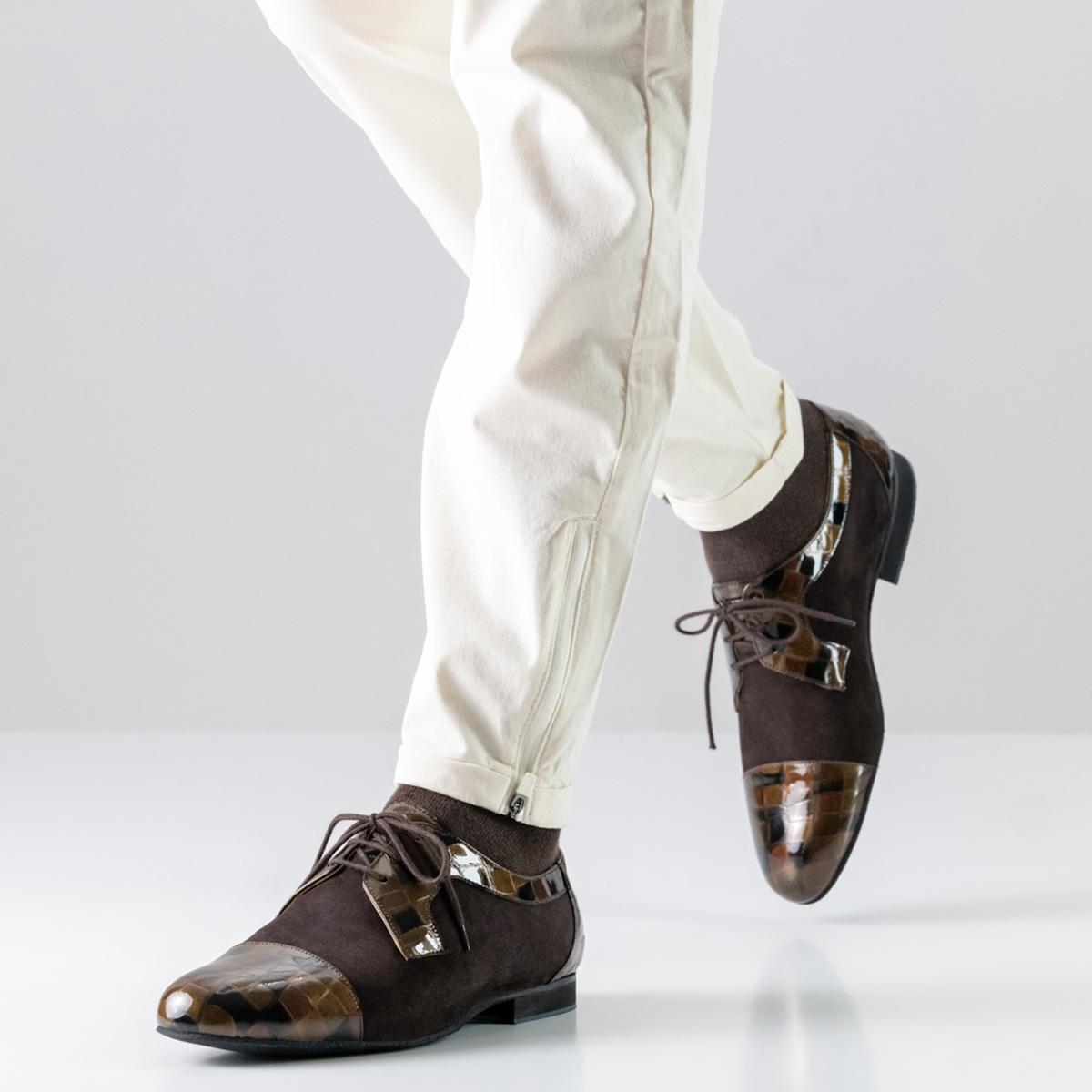 Werner Kern Herren Tanzschuhe 28049 Treviso - Farbe: Braun - Größe: UK 8,5