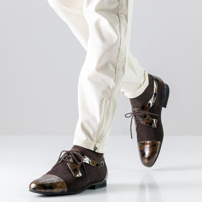 Werner Kern Herren Tanzschuhe 28049 Treviso - Farbe: Braun - Größe: UK 8,5