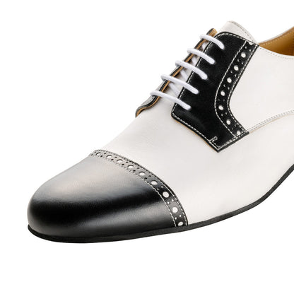 Werner Kern Herren Tanzschuhe Bergamo Schwarz/Weiß