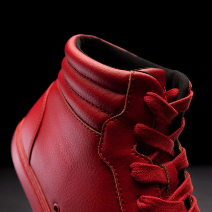 Fuego Unisex High-Top Dance Sneakers Red