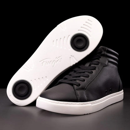 Fuego Unisex High-Top Dance Sneakers Black