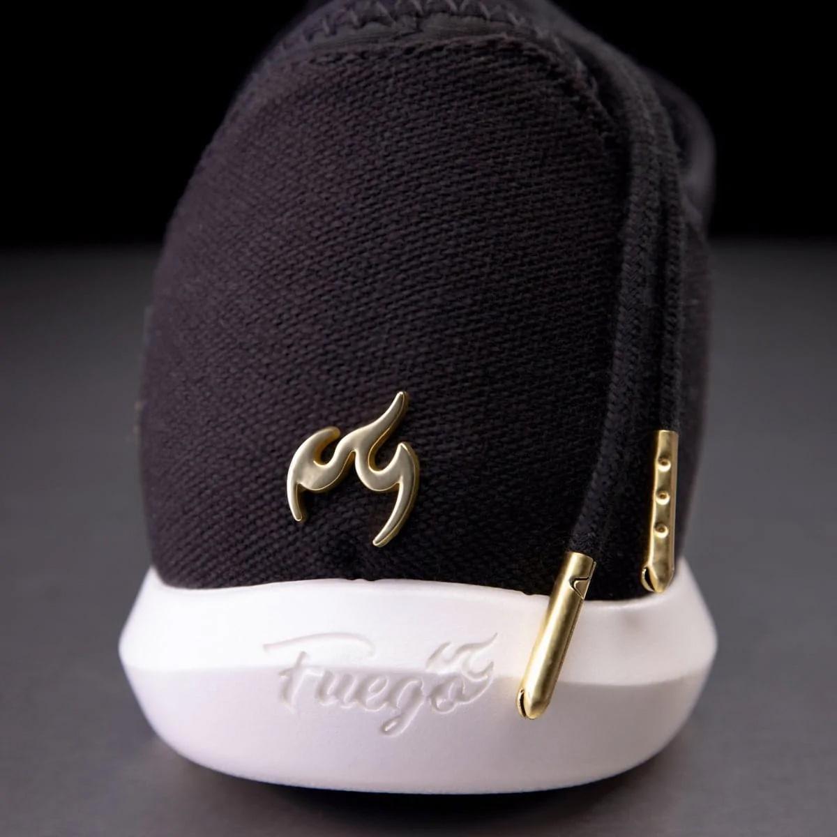 Fuego Unisex Split-Sole Dance Sneakers Black - Größe: US M4/W5.5