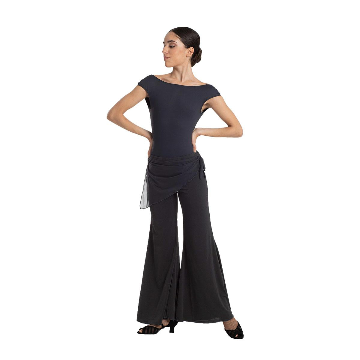 Intermezzo Damen Tanz-Hose 5252 Panparafalred - Farbe: Schwarz (037) - Größe: M