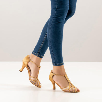 Anna Kern Damen Tanzschuhe 640-60 - Farbe: Hautfarben - Größe: UK 4,5