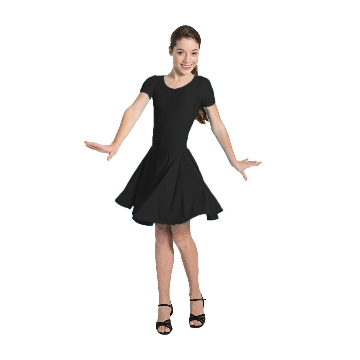 Intermezzo Damen Tanzkleid 8032 Veslimatviu - Farbe: Schwarz (037) - Größe: XXL