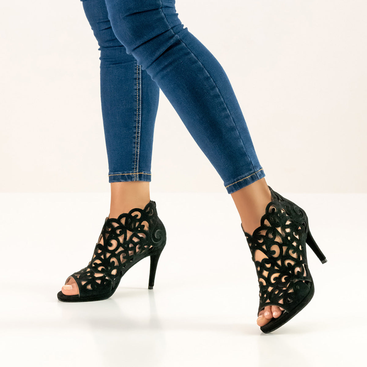 Anna Kern Damen Tanzschuhe Fleur 830-80