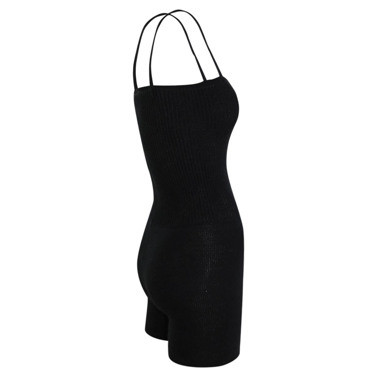 Intermezzo Damen Aufwärmanzug kurz 4587 Skinlegshort - Farbe: Schwarz (037) - Größe: XXL