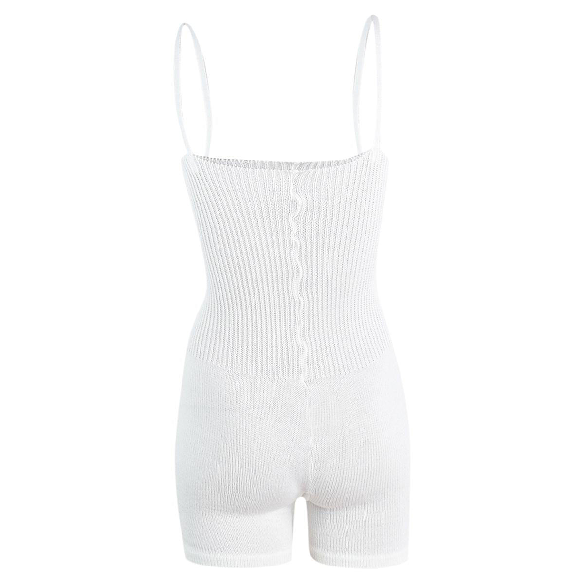 Intermezzo Damen Aufwärmanzug kurz 4587 Skinlegshort - Farbe: Weiß (001) - Größe: XXL