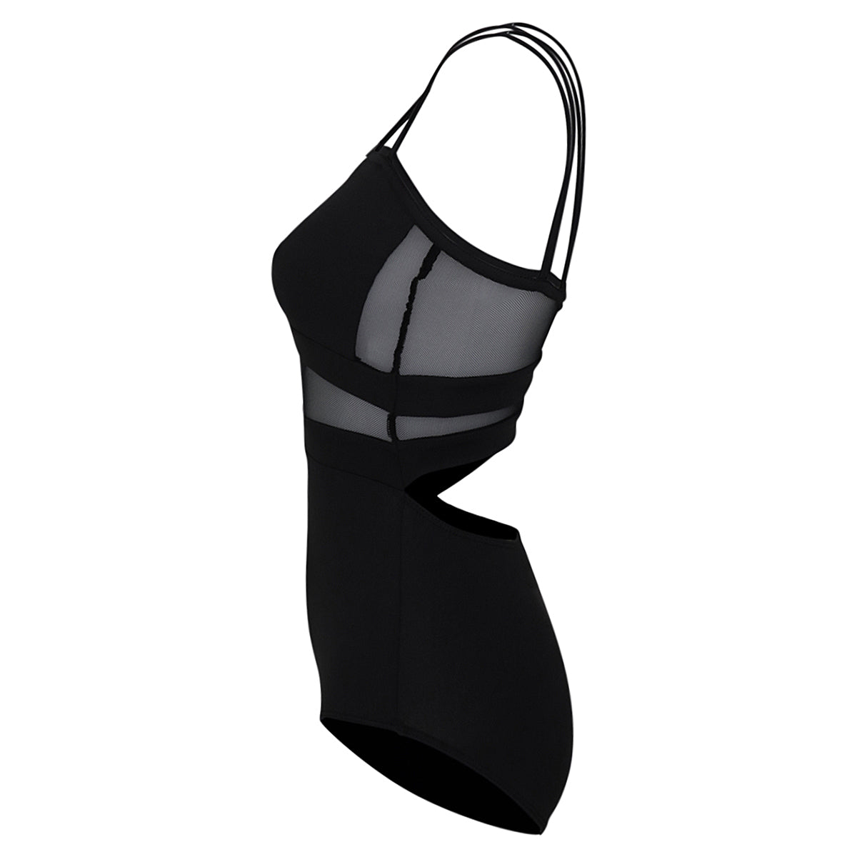 MiGARU Damen Ballett Trikot/Body MITZUKO mit Spaghetti-Trägern