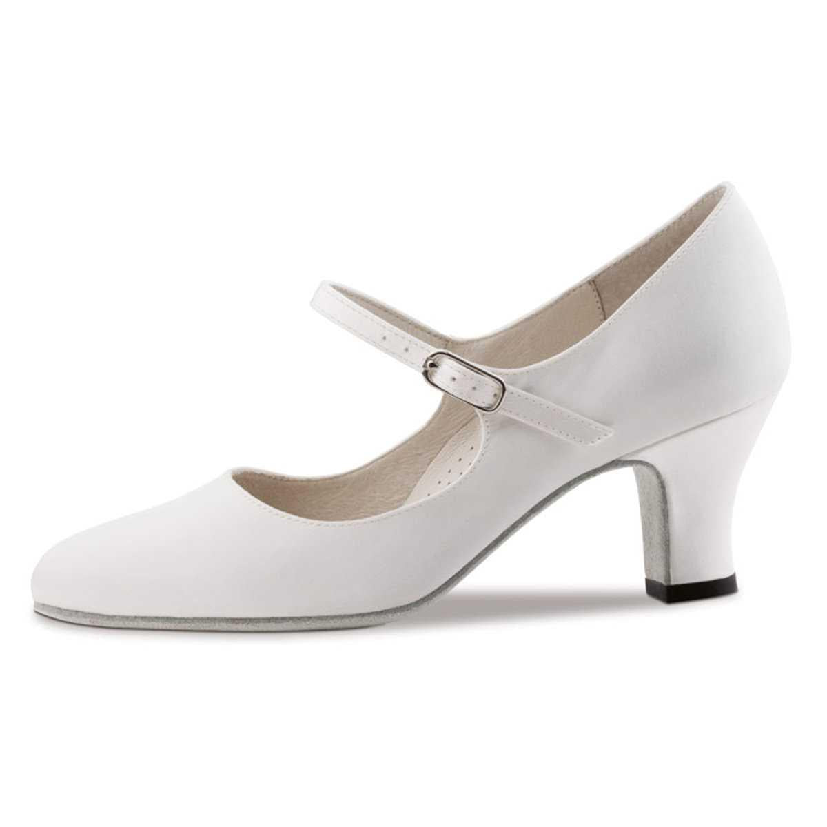 Werner Kern Damen Tanzschuhe Ashley 6 - Farbe: Weiß - Größe: UK 3