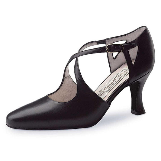 Werner Kern Damen Tanzschuhe Ines 6,5 - Farbe: Schwarz - Größe: UK 1