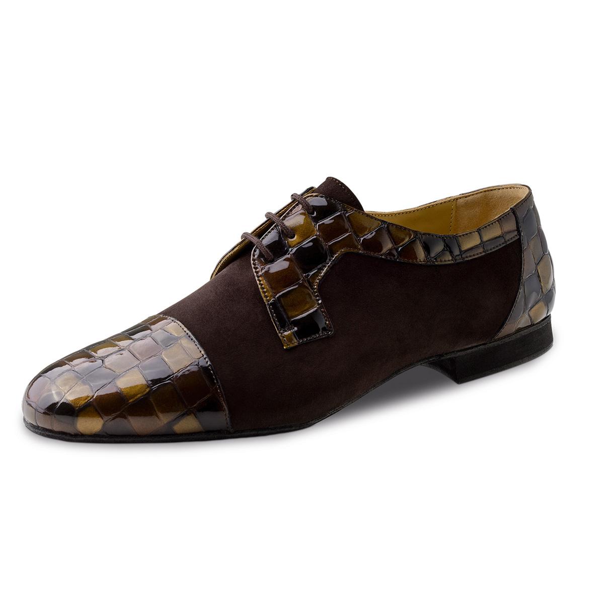 Werner Kern Herren Tanzschuhe 28049 Treviso - Farbe: Braun - Größe: UK 8,5