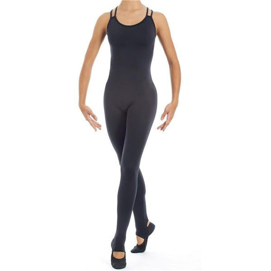 Intermezzo Damen Unitard überkreuzten Trägern 4017 Skinmercru