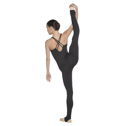 Intermezzo Damen Unitard überkreuzten Trägern 4017 Skinmercru