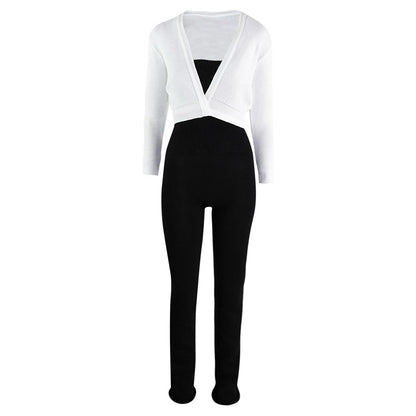 Intermezzo Damen Aufwärmanzug lang 4588 Skinlegrec - Farbe: Schwarz (037) - Größe: XL