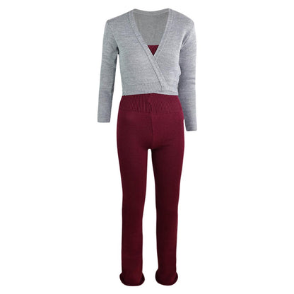 Intermezzo Damen Aufwärmanzug lang 4588 Skinlegrec - Farbe: Burgund (028) - Größe: M