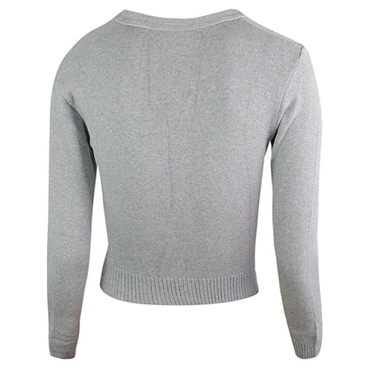 Intermezzo Damen Wickeljacke 6166 Elisurnou - Farbe: Grau (033) - Größe: XXL