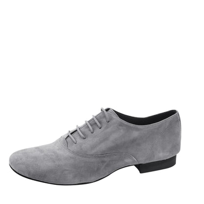 Rummos Herren Tanzschuhe Elite Flexman 240 - Obermaterial: Nubuck - Farbe: Grau - Weite: Normal - Absatz: 35 Standard - Größe: EUR 42