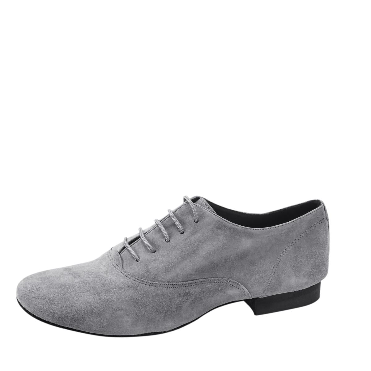 Rummos Herren Tanzschuhe Elite Flexman 240 - Obermaterial: Nubuck - Farbe: Grau - Weite: Normal - Absatz: 35 Standard - Größe: EUR 45