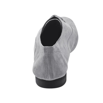 Rummos Herren Tanzschuhe Elite Flexman 240 - Obermaterial: Nubuck - Farbe: Grau - Weite: Normal - Absatz: 35 Standard - Größe: EUR 39