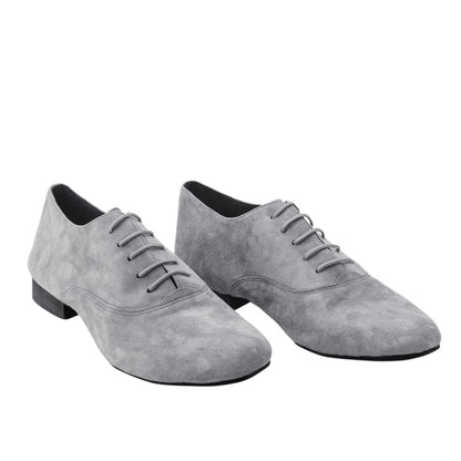 Rummos Herren Tanzschuhe Elite Flexman 240 - Obermaterial: Nubuck - Farbe: Grau - Weite: Normal - Absatz: 35 Standard - Größe: EUR 40,5
