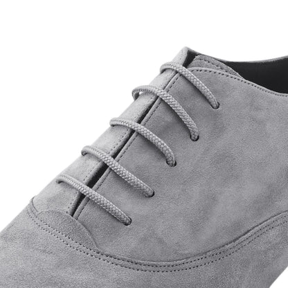 Rummos Herren Tanzschuhe Elite Flexman 240 - Obermaterial: Nubuck - Farbe: Grau - Weite: Normal - Absatz: 35 Standard - Größe: EUR 46,5